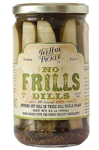 Yee-Haw Pickle Co. Pickles Dills No Frills
