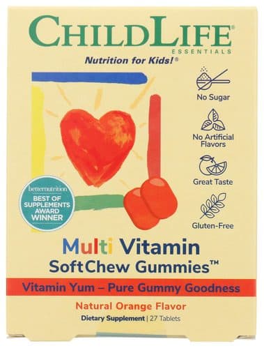 Childlife Multi Vitamin, Natural Orange Flavor