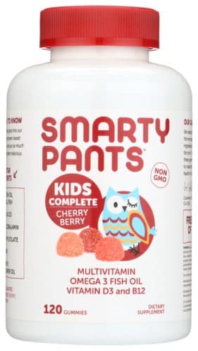 Smartypants Kids Complete Cherry Berry Multivitamin Gummies