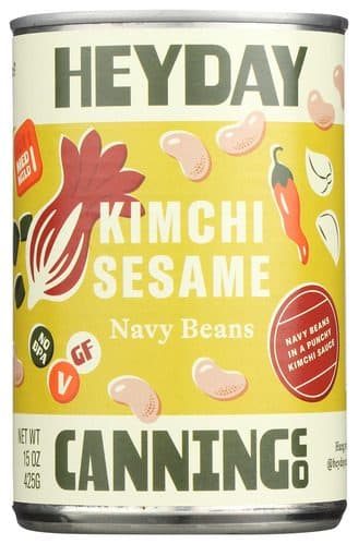 Heyday Canning Co Kimchi Sesame Navy Beans