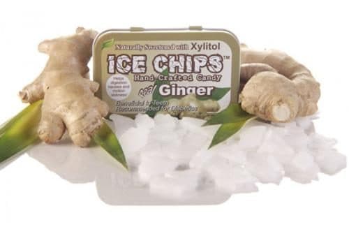 Ice Chips Candy Candy Xylitol Ginger