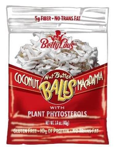 Betty Lous Protein Ball Pnut Btr Choc Chip