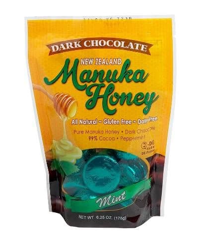 Pacific Resources Patties Choc Manuka Honey Mint