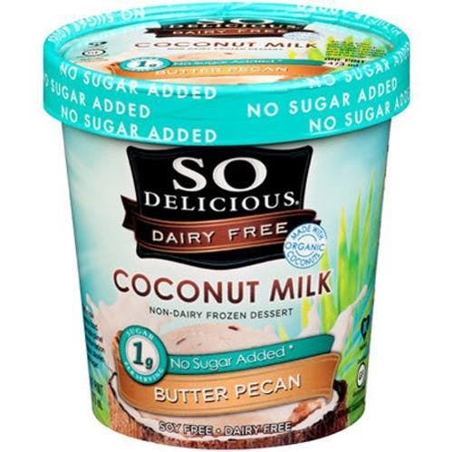 Is it Soy Free? So Delicious Butter Pecan Coconutmilk Non-dairy Dessert