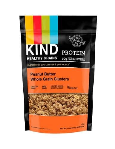 Is it Artificial Food Coloring Free? Kind Peanut Butter Whole Grain Clusters