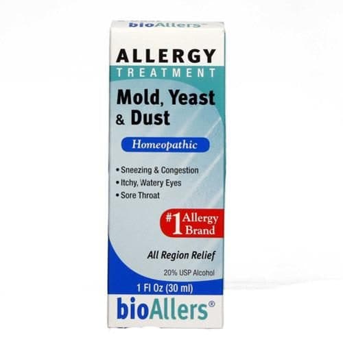 Bioallers Allergy Treatment, Mold, Yeast & Dust