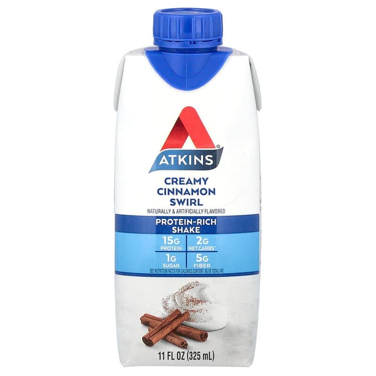 Atkins Creamy Cinnamon Swirl Protein-Rich Shake