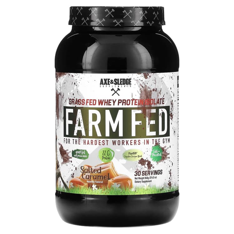 Axe & Sledge Chocolate Milkshake Farm Fed Grass-Fed Whey Protein Isolate