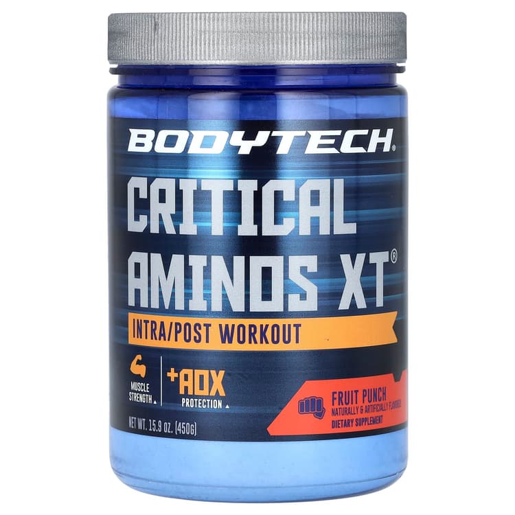 Bodytech Critical Aminos Xt Fruit Punch Intra/Post Workout Powder