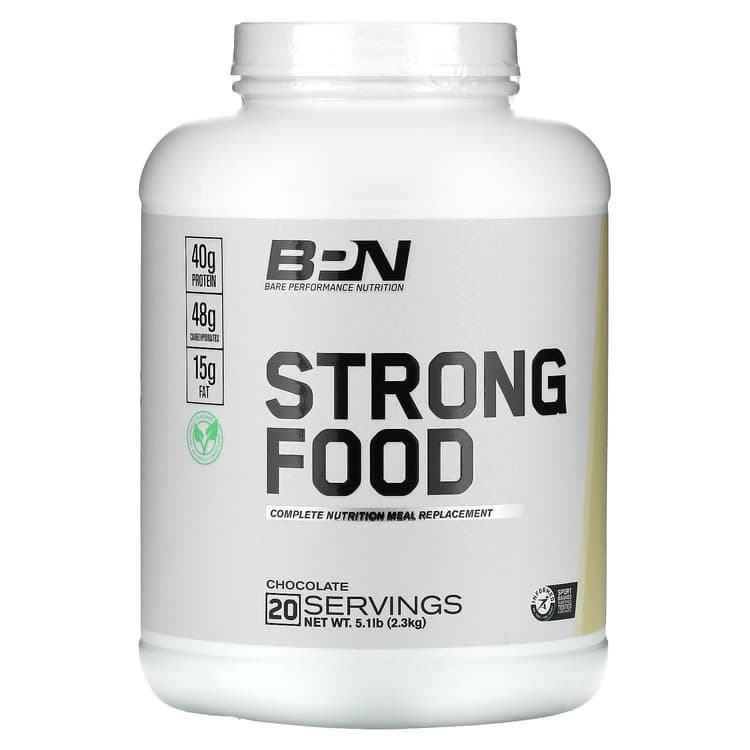 Bpn Strong Food Chocolate Balanced Nutrition Meal Replacement