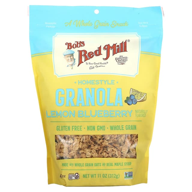 Is it Gluten Free? Bobs Red Mill Granola Homestyle Gluten Free Lemon Blueberry