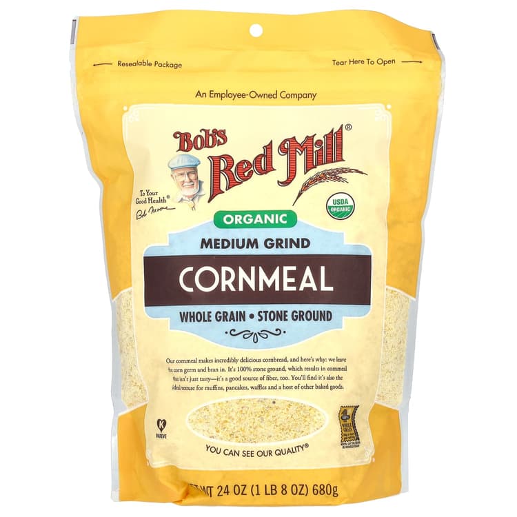 Bob's Red Mill Cornmeal Organic Medium Grind Cornmeal