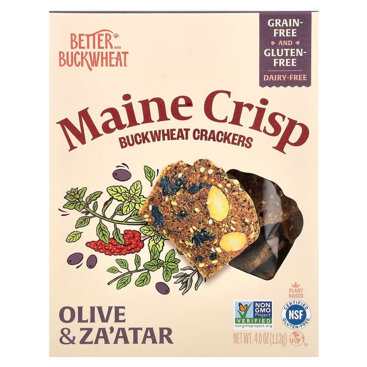 Maine Crisp Olive & Za'Atar Crisps