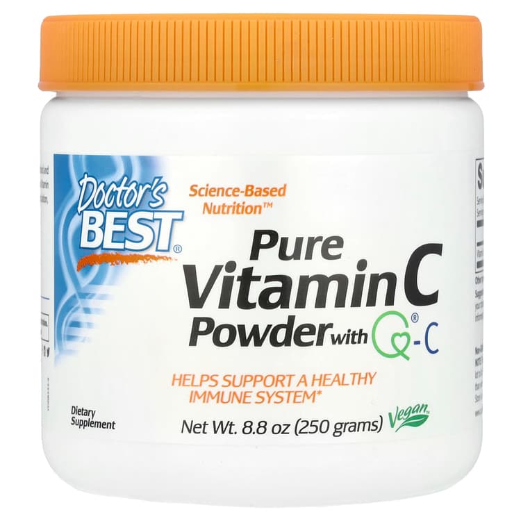 Doctor'S Best Vitamin C Powder W/ Quali