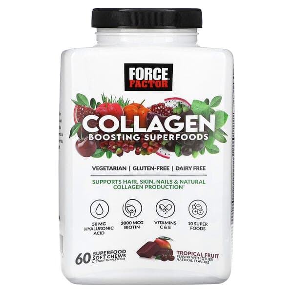 Force Factor Collagen Boosting Superfoods Tropical Fruit