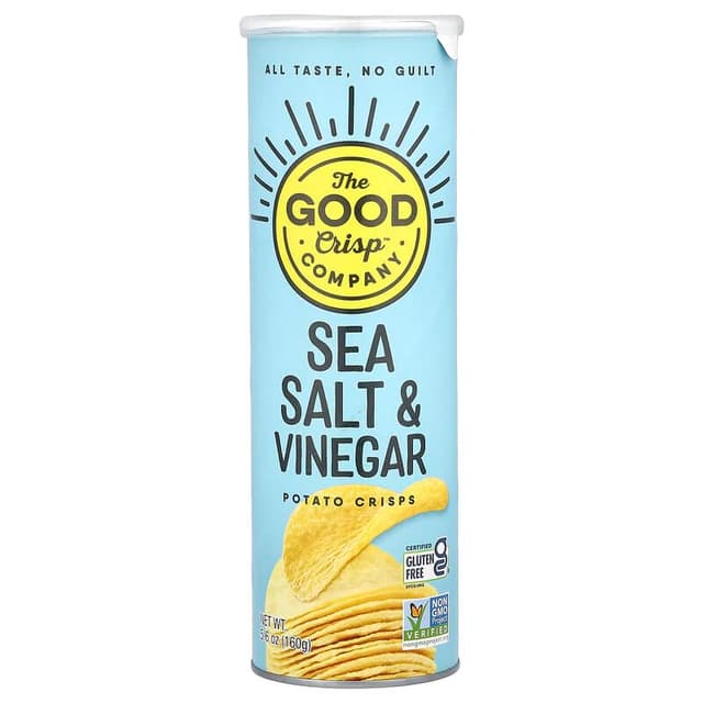 Is it Added Salt Free? The Good Crisp Company Crisps, Sea Salt & Vinegar