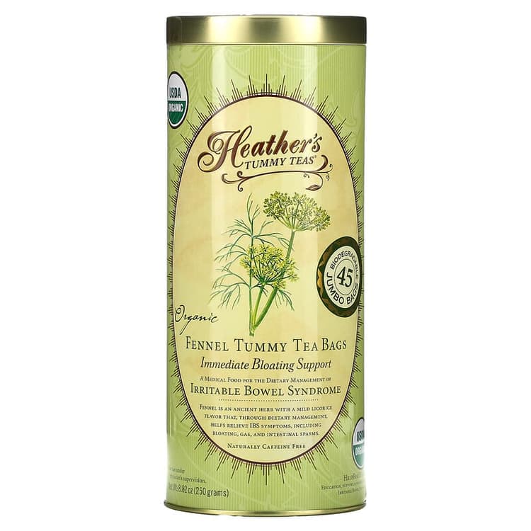 Heather'S Tummy Teas Organic Fennel Tummy