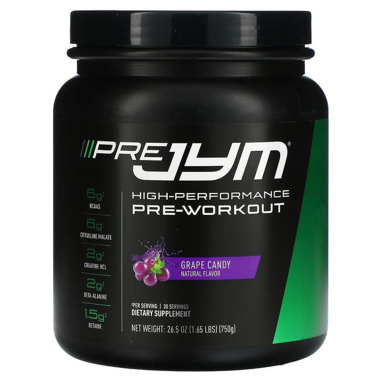 Pre Jym High-Performance Pre-Workout Grape Candy