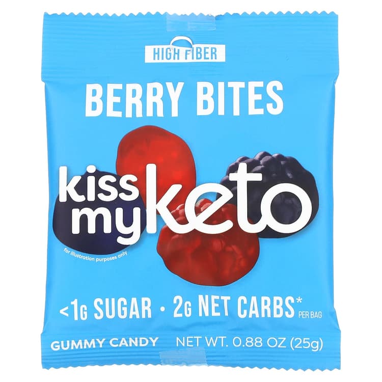 Kiss My Keto Berry Bites Gummy Candy