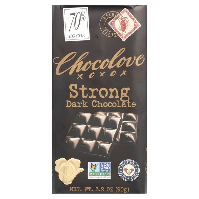 Is it Low Fiber? Chocolove Chocolove Chocolate Bar Dark Chocolate Strong