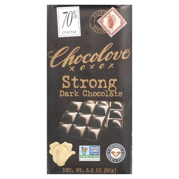 Chocolove Chocolove Chocolate Bar Dark Chocolate Strong