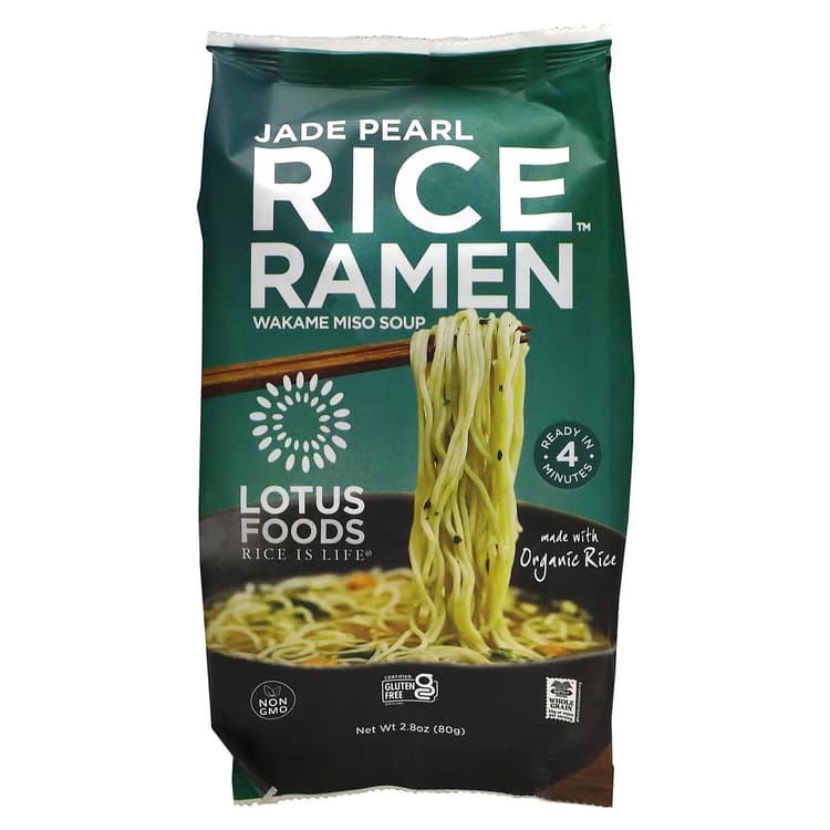 Lotus Foods Jade Pearl Rice Ramen With Miso Soup
