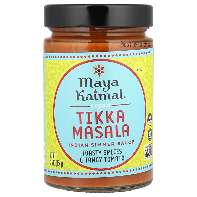Maya Kaimal Tikka Masala Indian Sauce, Toasty Spices & Tangy Tomato