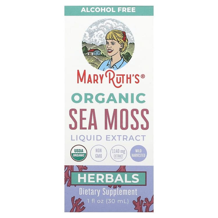 Mary Ruth'S Sea Moss Liquid Extract Herbals Dietary Supplement