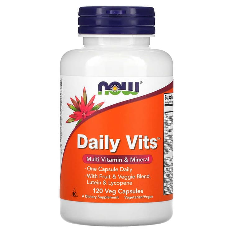 Now Foods Daily Vits, 120 Veg Capsules