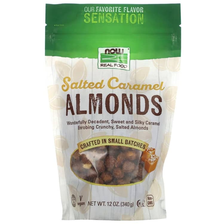 Now Real Food Salted Caramel Almonds
