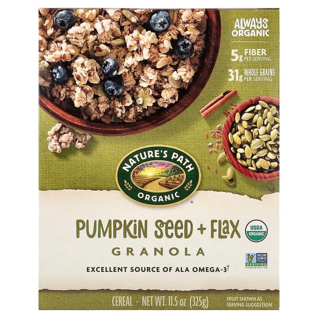 Is it Dairy Free? Nature's Path Pumpkin Seed Plus Flax Granola