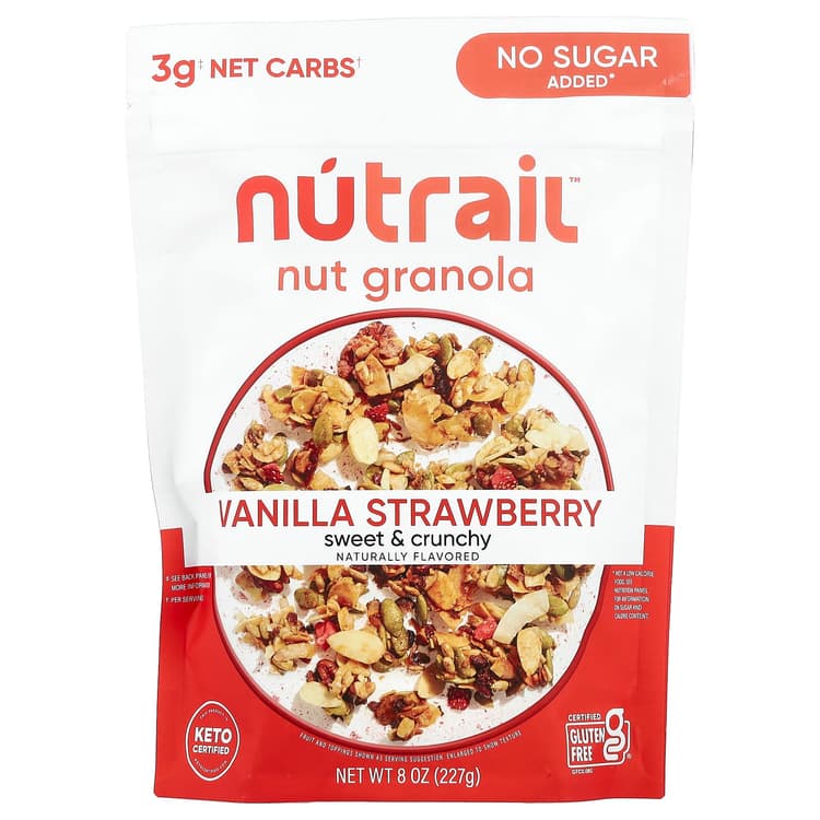 Nutrail Vanilla Strawberry Nut Granola