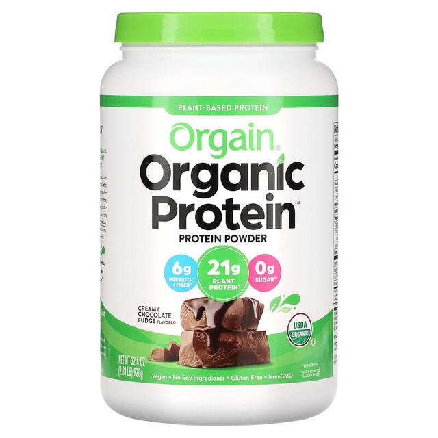 Is it Vegan? Orgain Organic Protein + 50 Superfoods Creamy Chocolate Fudge Flavored Protein Powder