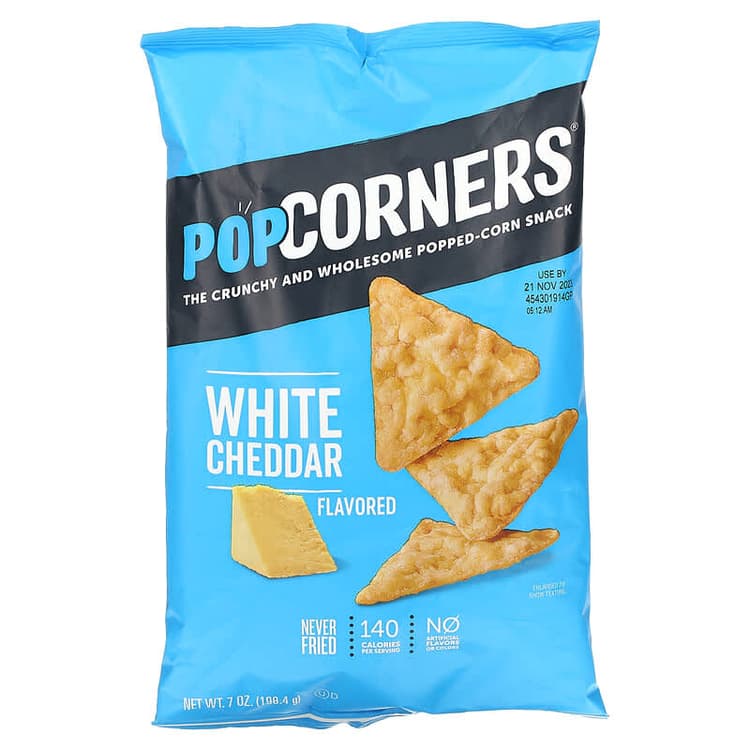 Popcorners White Cheddar Flavored Popped-Corn Snack