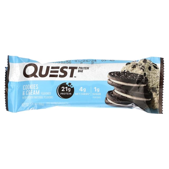 Is it Brazil Nut Free? Quest Bar Protein Bar Gluten-free Cookies & Cream