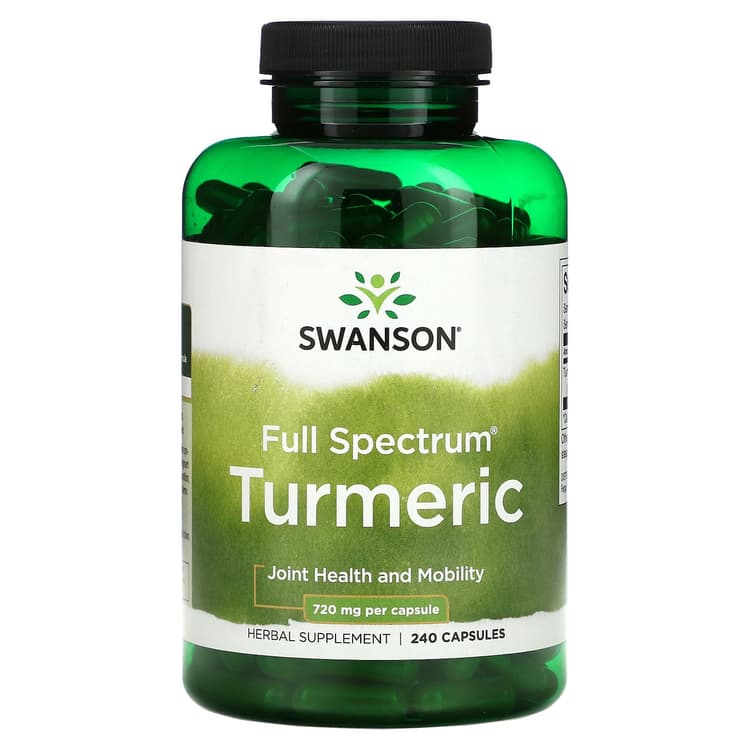 Swanson Full Spectrum Turmeric 240 Capsules