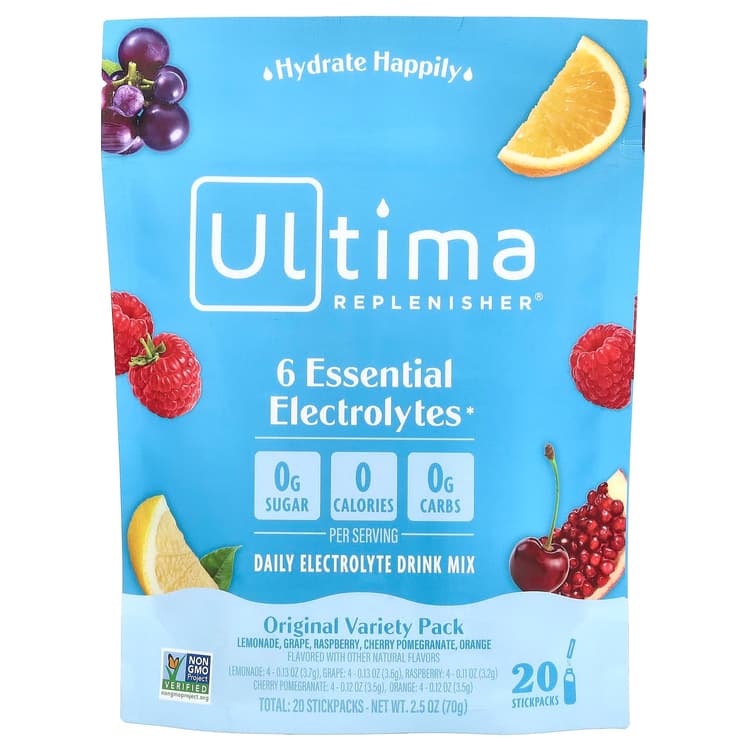 Ultima Replenisher Electrolyte Hydration Mix Variety