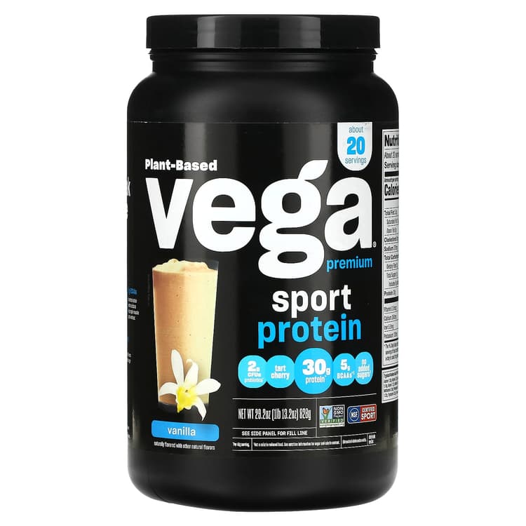 Vega Premium Sport Protein Vanilla Protein Powder