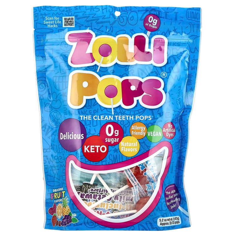 Zolli Pops Non-Gmo Assorted Fruit