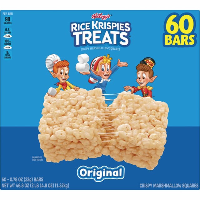 Is it Chestnut Free? Kellogg's Rice Krispies Treats Crispy Marshmallow Squares Original
