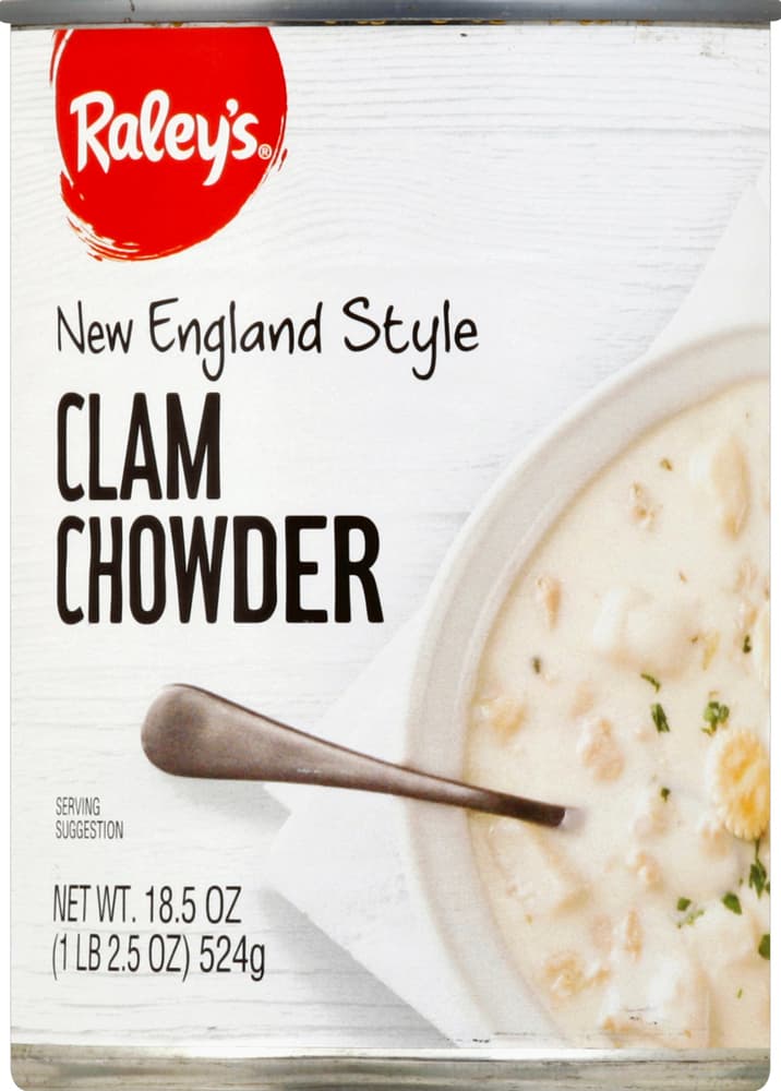 Raley'S Clam Chowder New England Style