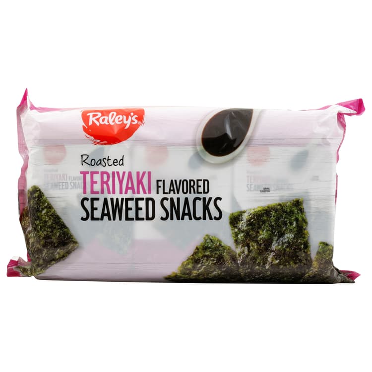 Raley'S Roasted Teriyaki Seaweed Snack