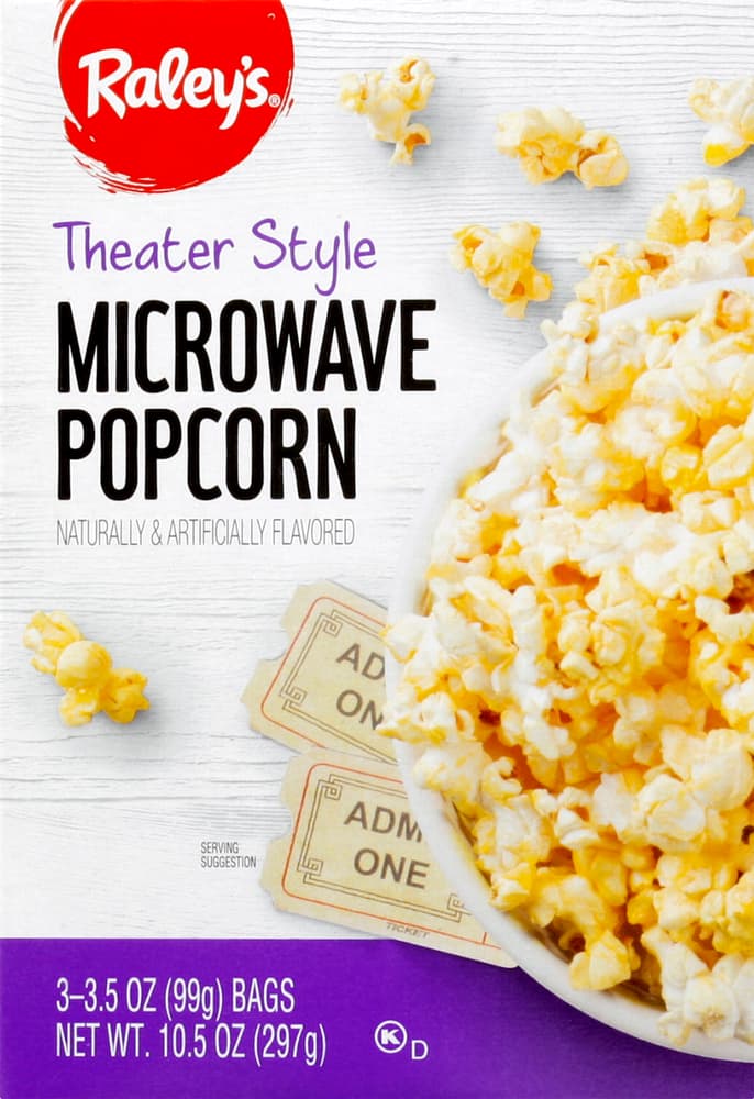 Raley'S Popcorn, Microwave, Theater Style