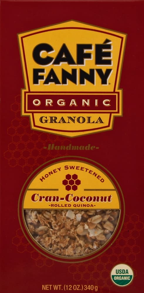 Cafe Fanny Granola, Organic, Cran-Coconut