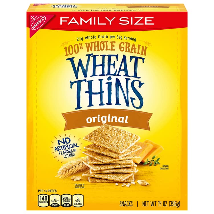 Nabisco Original Family Size Wheat Thins