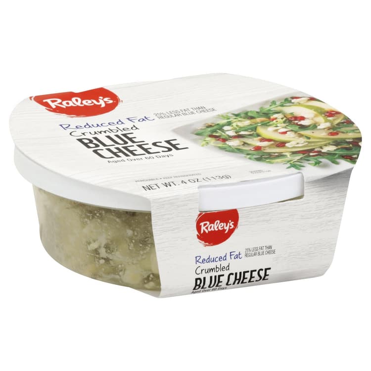 Raley'S Reduced Fat Crumbled Blue Cheese