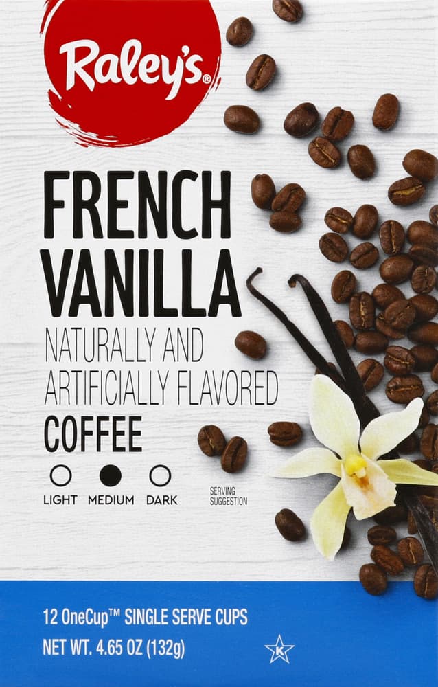 Raley'S French Vanilla Medium Roast Onecup Coffee