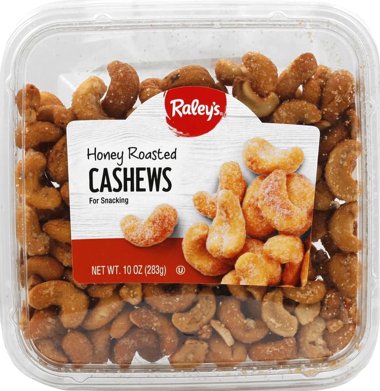 Raley'S Cashews, Honey Roasted