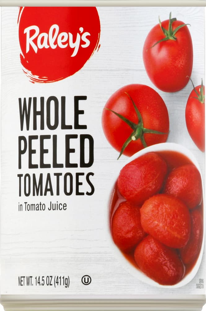 Raley'S Whole Peeled Tomatoes In Tomato Juice