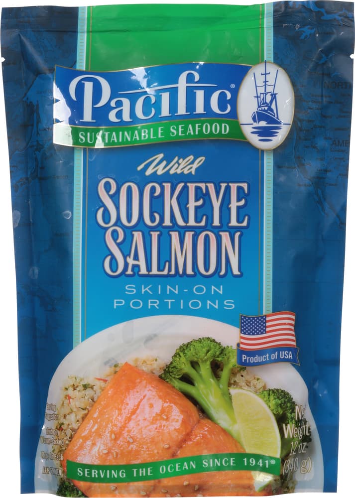 Pacific Seafood Sockeye Salmon, Wild